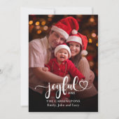 Joyeux Carte photo de Noël (Devant)