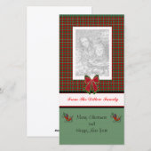 Joyeux Carte photo de Noël Modèle (Devant / Derrière)