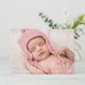 Joyeux Carte photo de Noël Silver (Debout devant)