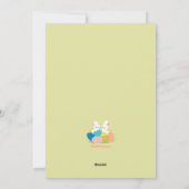 Joyeux Carte photo de Pâques (Dos)