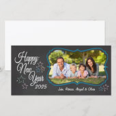 Joyeux Carte photo de style de tableau de bord du (Devant / Derrière)