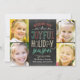 Joyeux Carte photo de vacances