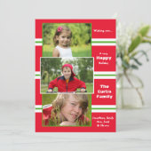 Joyeux Carte photo de vacances (Debout devant)