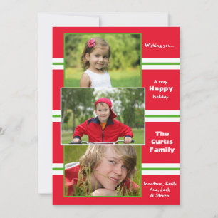 Joyeux Carte photo de vacances