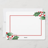 Joyeux Carte photo de vacances (Dos)