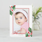 Joyeux Carte photo de vacances (Debout devant)