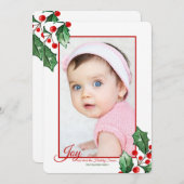 Joyeux Carte photo de vacances (Devant / Derrière)