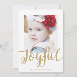 Joyeux Carte photo de vacances