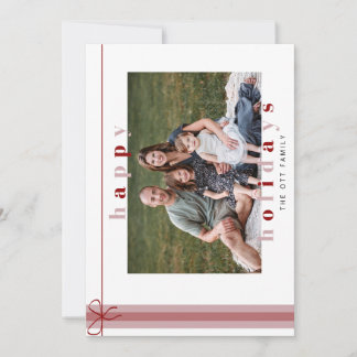 Joyeux Carte photo de vacances