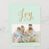 Joyeux | Carte photo de vacances (Devant / Derrière)