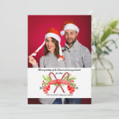 Joyeux Carte photo de vacances (Debout devant)