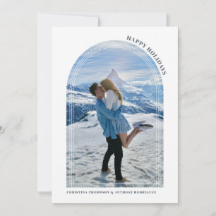 Joyeux Carte photo de vacances Arch