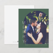 Joyeux Carte photo de vacances Arché à Fern (Devant / Derrière)