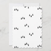 JOYEUX | Carte photo de vacances Swirl manuscrit (Dos)