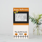 Joyeux Carte photo des salutations Halloween (Debout devant)
