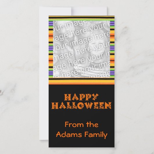 Joyeux Carte photo Halloween (Devant)