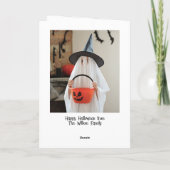 Joyeux Carte photo Halloween (Dos)