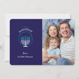 Joyeux Carte photo Hanoukka
