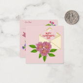 Joyeux Carte pour notes de la Journée des Grands P (Devant/Arrière en situation)