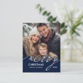 Joyeux Cartes de fin de année de Noël (Debout devant)