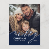 Joyeux Cartes de fin de année de Noël (Devant)