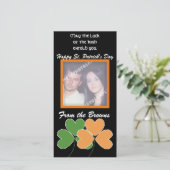 Joyeux Cartes photos de la Saint Patrick (Debout devant)