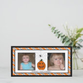 Joyeux Cartes photos de Spiderweb Halloween (Debout devant)