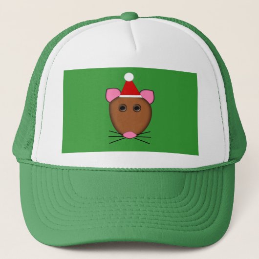 Joyeux Casquette de la souris de Noël (Devant)