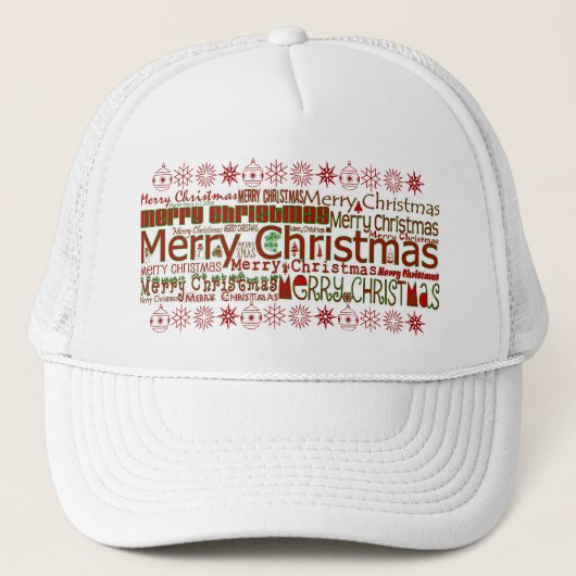 Joyeux Casquette de Noël (Devant)