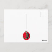 Joyeux Catmas, bengale cat Carte postale (Dos)