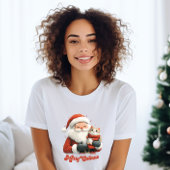 Joyeux Catmas Père Noël et T-shirt Chat