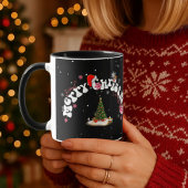 Joyeux Cercle de Noël Graffity Café Mug