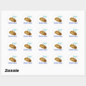 Joyeux Challah-jours Stickers ronds (Feuille)