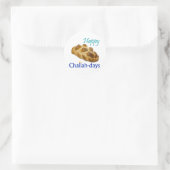 Joyeux Challah-jours Stickers ronds (Sac)