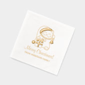 Joyeux chat de Noël de la famille (Gauche)