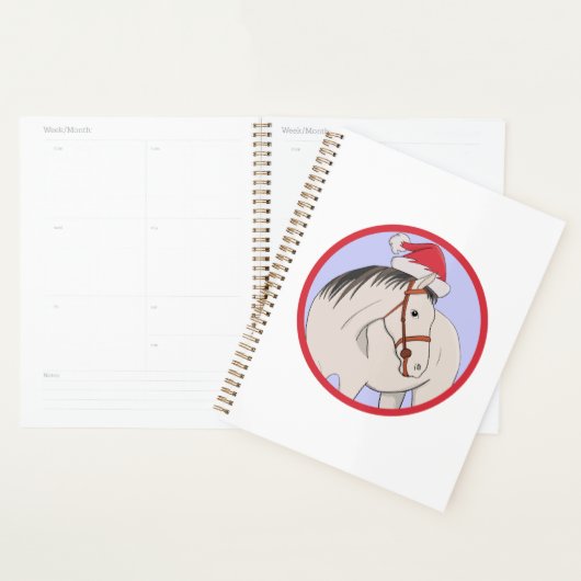 Joyeux Cheval de Noël (Devant avec enveloppe)