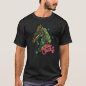 Joyeux Cheval de Noël Essential T-shirt (Devant)