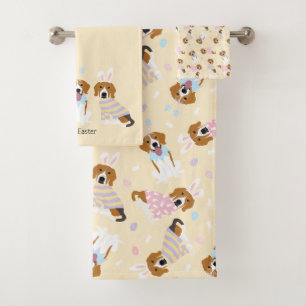 Joyeux Chiens Beagles de Pâques