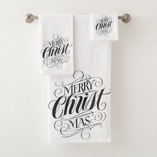 Joyeux CHRISTmas Christian Calligraphie Script (En situation)