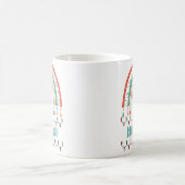 Joyeux chritmas hoho arc-en-ciel tasse de café (Centre)