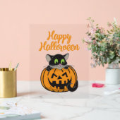 Joyeux Citrouille de chats Halloween (Mariage)