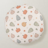 Joyeux Citrouille Motif - Coque Coussin (Dos)