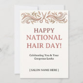 Joyeux Code Promo Carte Plate de la Journée Nation (Devant)