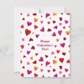 Joyeux coeur de la Saint-Galentin Carte Saint-Vale (Devant)