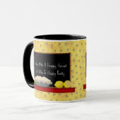 Joyeux coeur Happy Belly Mug (Devant gauche)