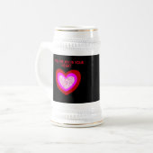 Joyeux Coeur Stein Mug (Devant gauche)