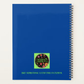 Joyeux Coeurs de couleurs amusants Fleurs Inspirat (Dos)