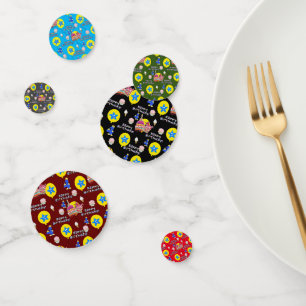Joyeux Confetti du 4e anniversaire, #4 Anniversair