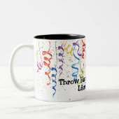 Joyeux Confetti Mug à deux tons (Gauche)