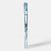 Joyeux coque iphone de pingouin de Noël (Verso / Gauche)